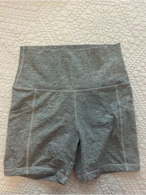 Aerie High-Waist Grey Women’s Active Shorts